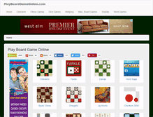 Tablet Screenshot of playboardgameonline.com